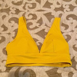 Mustard Yellow Bikini Top size Small